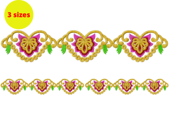 Roses Border Embroidery Review