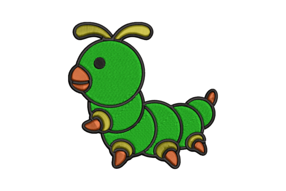 Worm Embroidery Design Review